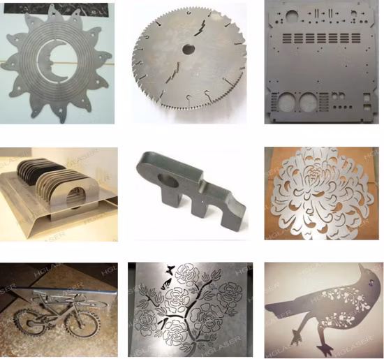 China Factory 1000W 1500W 2000W 3000W 4000W 6000W CNC-Faserlaserschneider für Metall